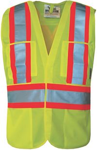 High Visibility Safety Vest (6135G)